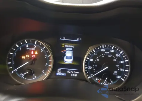 2018 Infiniti Q50 3.0T Luxe z USA, uszkodzony, nr VIN JN1EV7ARXJM437417